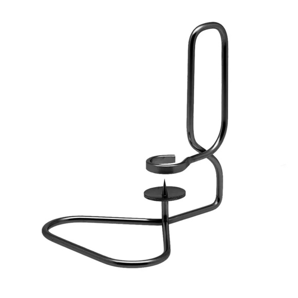 Hay Lup Table - Black - Triangle - Candle Holder - Picture 3 of 7